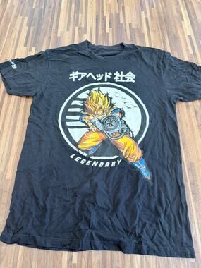 GHS Dragon Ball Z Super Saiyan Goku gearhead society international Shirt Size S